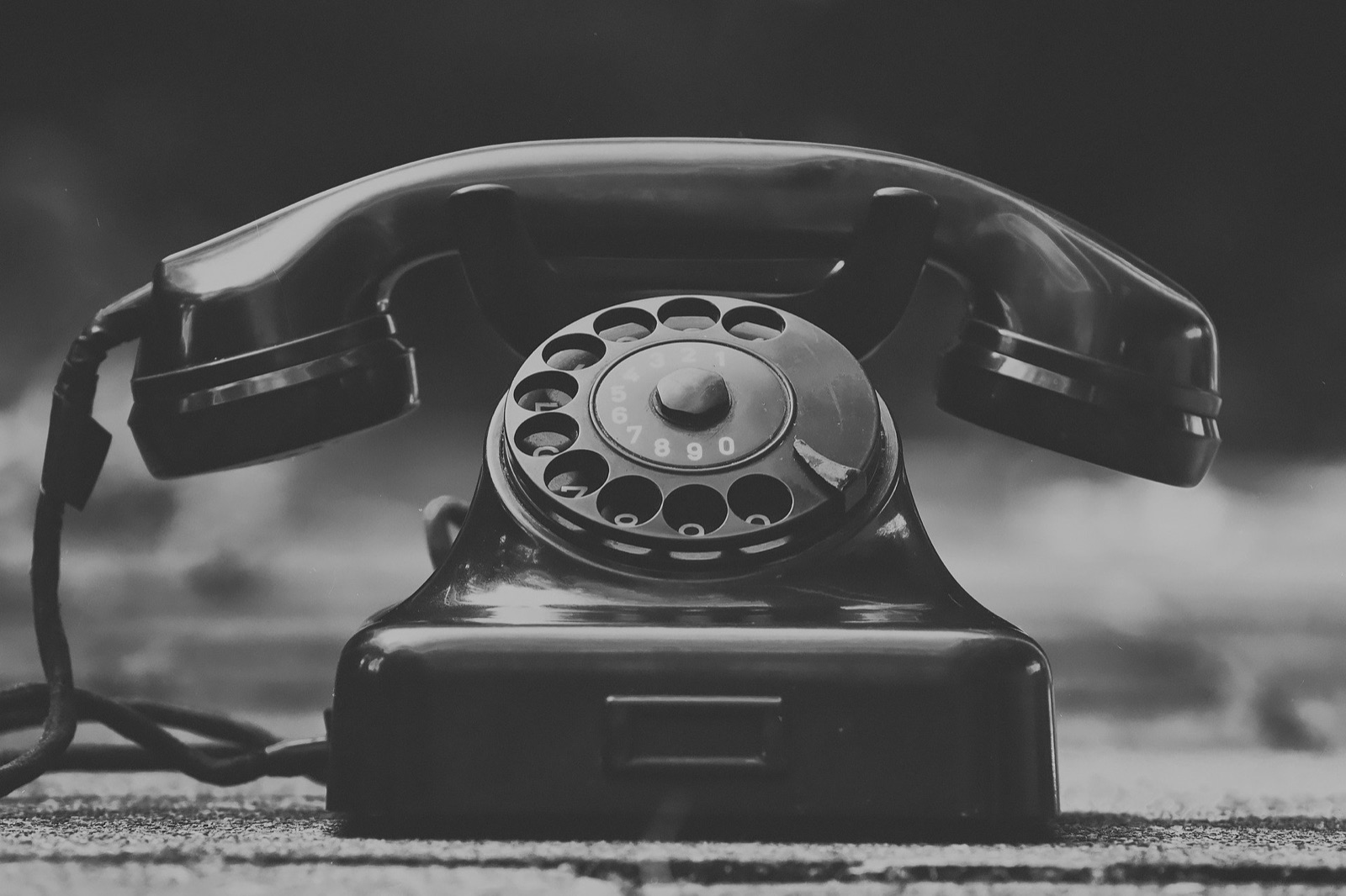 Old rotary phone